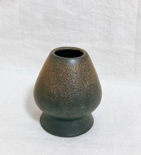 Zwarte Bamboe Matcha Set – Handgemaakt (黒竹) - Chasen 100 Standing Prongs