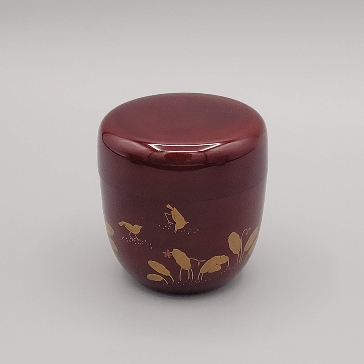 Matcha natsume Hagi 萩 en Hibari 雲雀 Nakamura Sōetsu