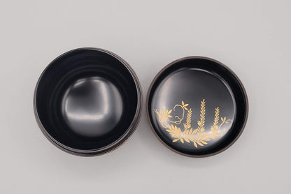 Matcha natsume Hagi 萩 en Hibari 雲雀 Nakamura Sōetsu