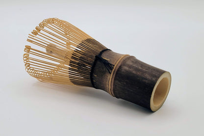 Matcha set handgesneden zwarte bamboe wisk klopper (100 tanden) 百本立