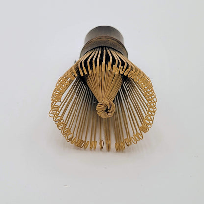 Matcha set handgesneden zwarte bamboe wisk klopper (100 tanden) 百本立