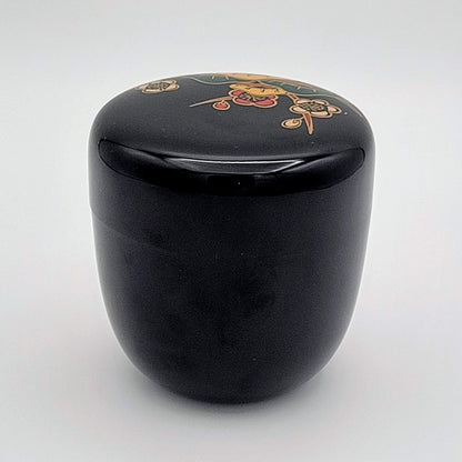 Matcha natsume met Shochikubai-motief 松竹梅 Sakata Minetosh