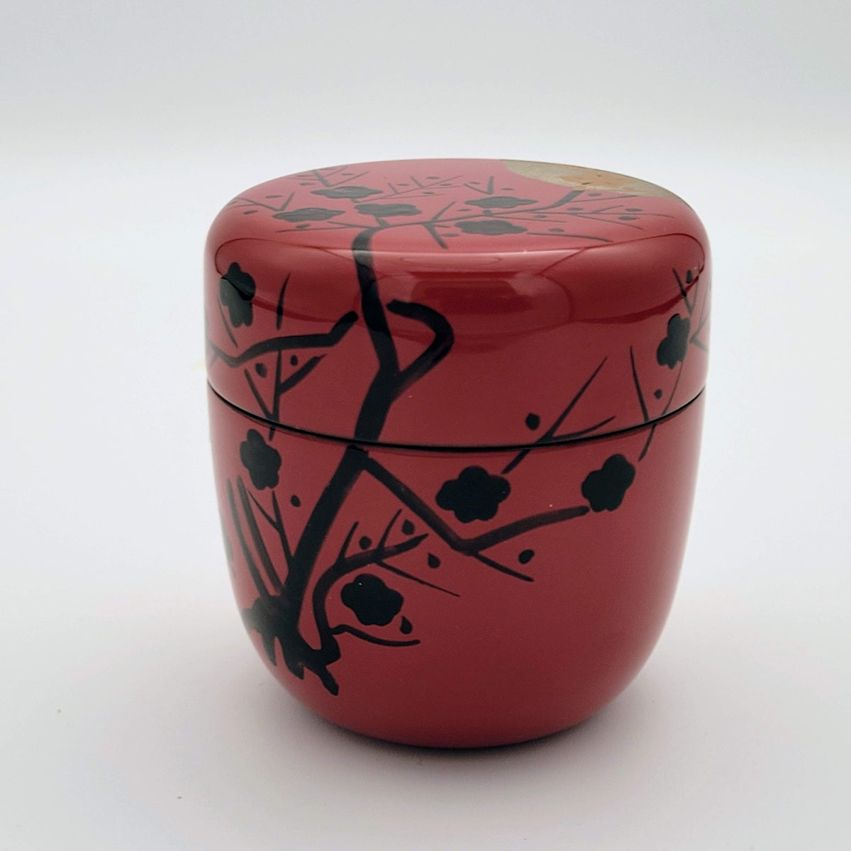Ume-tsuki natsume 梅月蒔絵中棗 Nakatani Hakuho