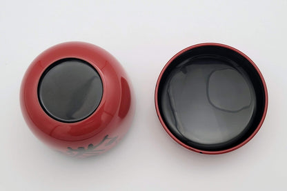 Ume-tsuki natsume 梅月蒔絵中棗 Nakatani Hakuho