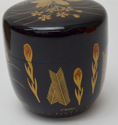 Shiki sōka makie chū-natsume 四季草花蒔絵 Shintani Kiyoshi