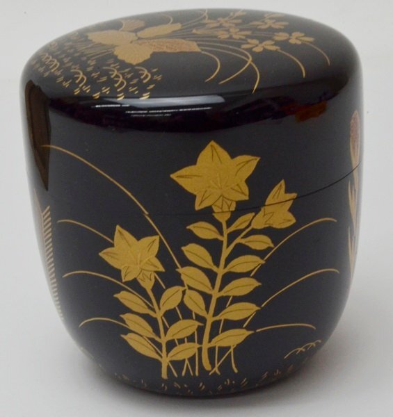 Shiki sōka makie chū-natsume 四季草花蒔絵 Shintani Kiyoshi