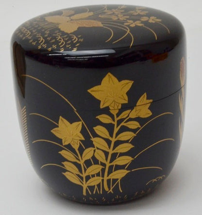 Shiki sōka makie chū-natsume 四季草花蒔絵 Shintani Kiyoshi