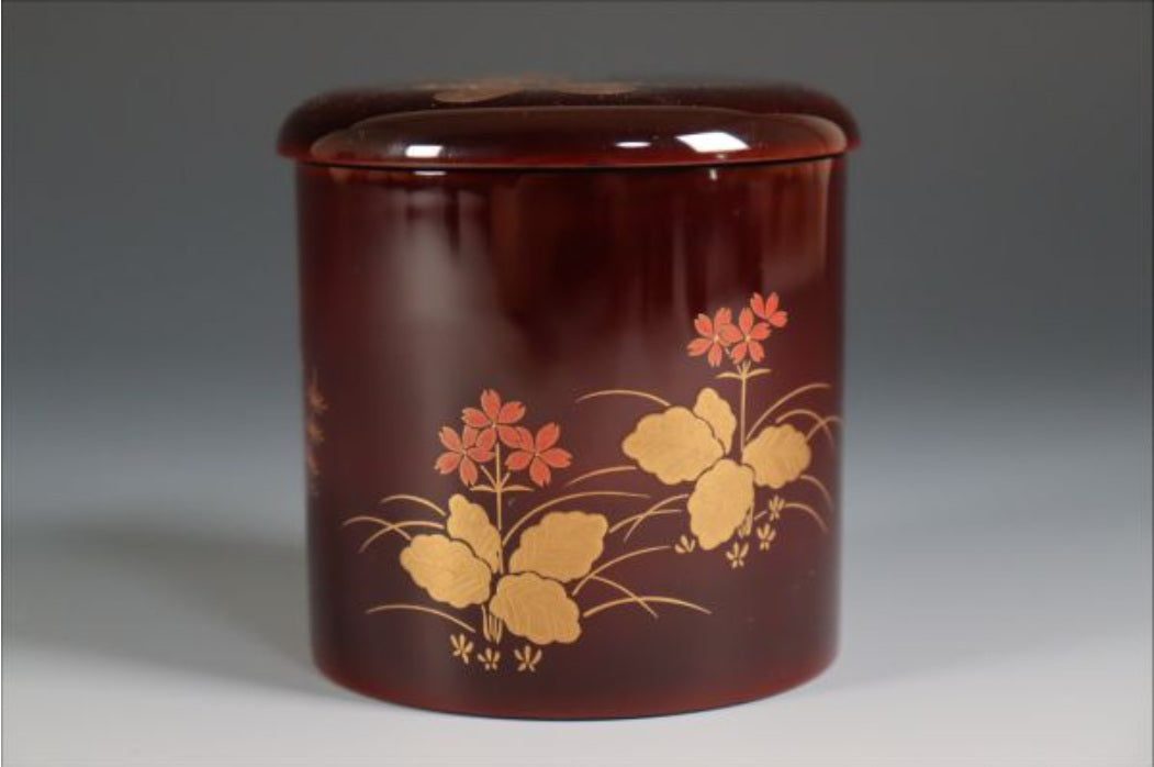 Haruno makie sunkiri natsume urushi 春野蒔絵 Harigai Yūsai