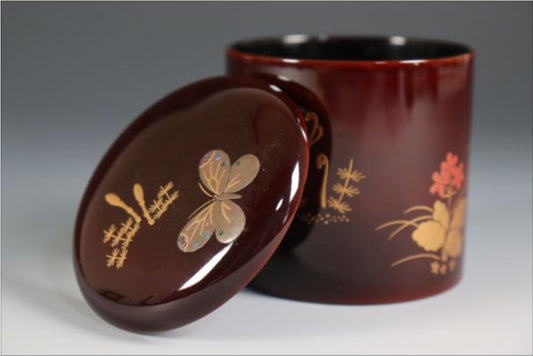 Haruno makie sunkiri natsume urushi 春野蒔絵 Harigai Yūsai