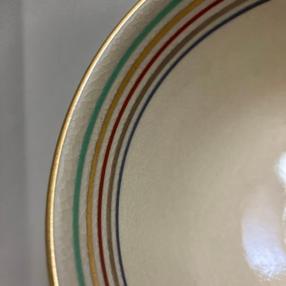 Kyōyaki Matcha-kom “Ninsei Shikishi Waka” 仁清色紙和歌 Kato Shōka