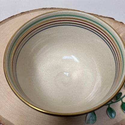 Kyōyaki Matcha-kom “Ninsei Shikishi Waka” 仁清色紙和歌 Kato Shōka